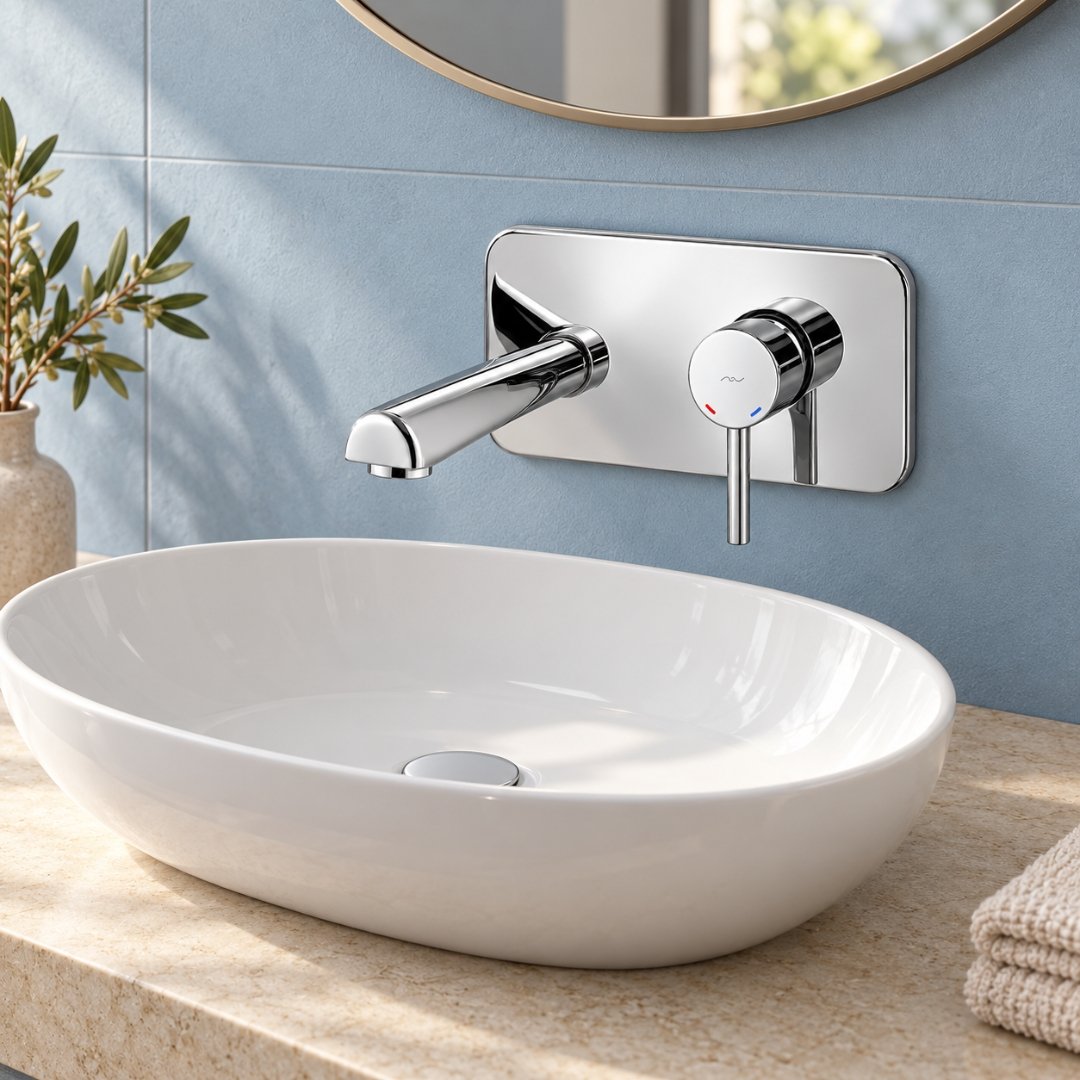 Jaquar JQ-FLP-CHR-5233NKPM, single lever basin mixer
